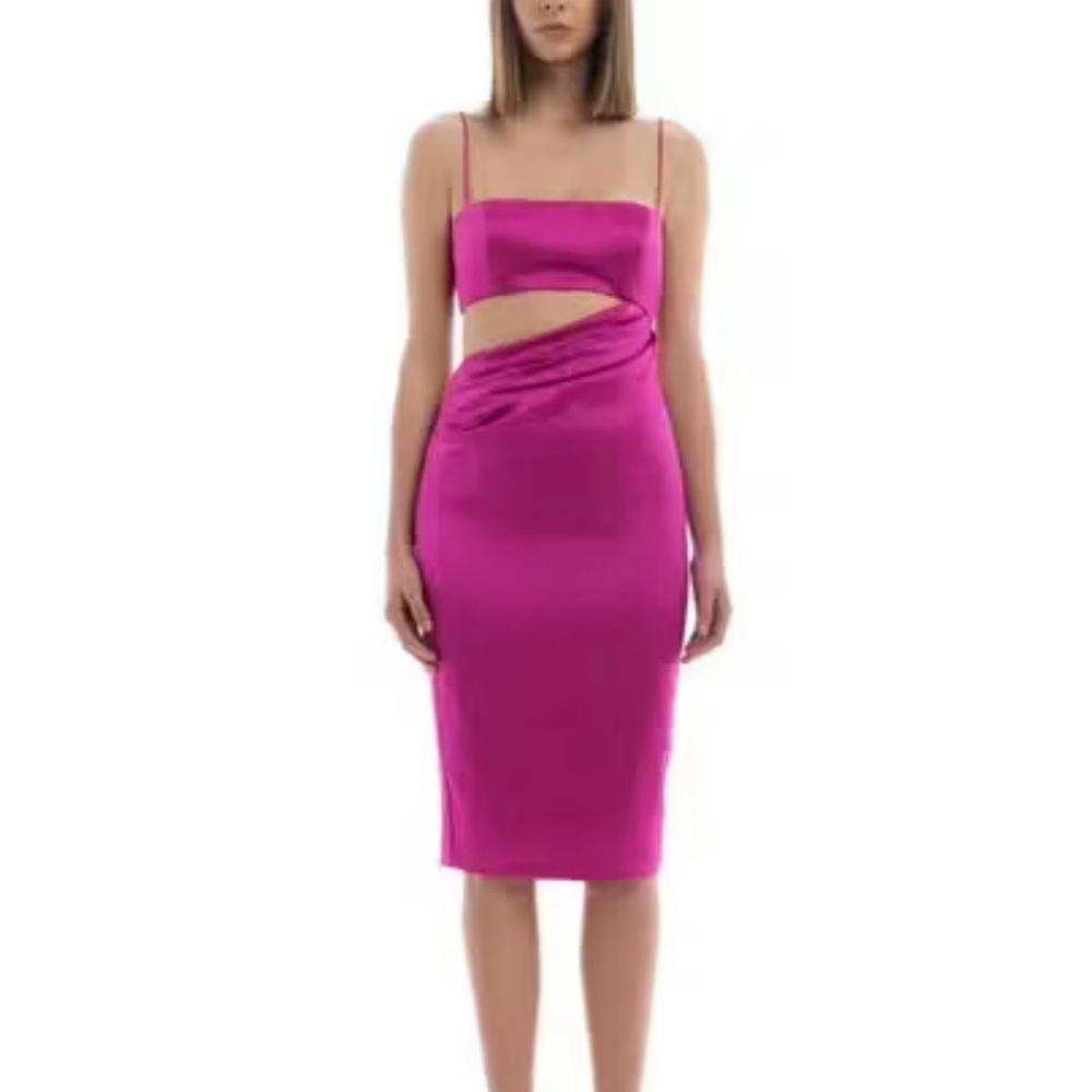 NWT Misha Selina cut out slip dress